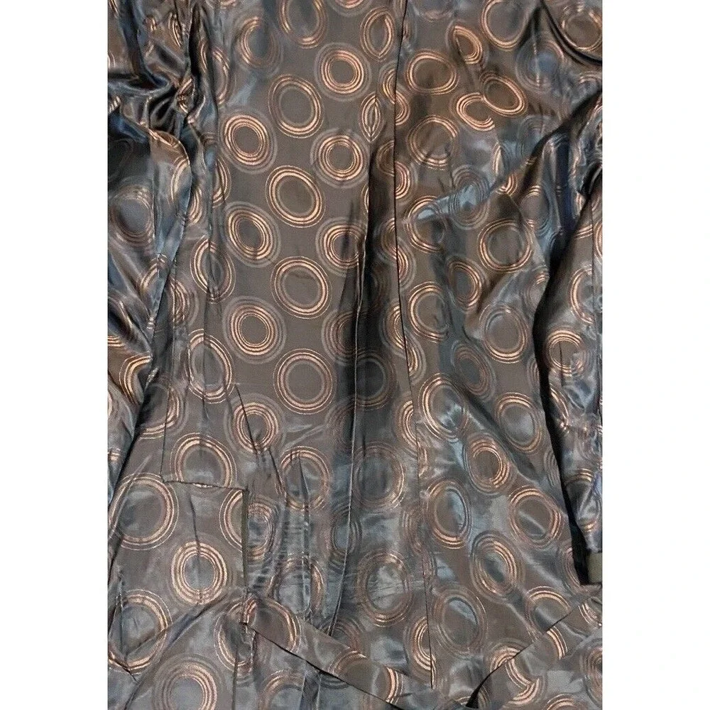 Bespoke Custom 4 Seasons Mens Suit Jacket 3 Button 2XL Short Brown